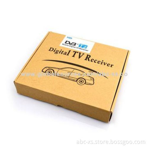 dvb-t2 car digital with double antenna set top box